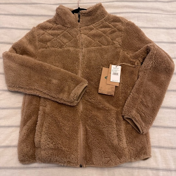 Stillwater Supply Co. Jackets & Blazers - Teddy sweater Sherpa jacket Stillwater Supply Co. zip up women’s sz M